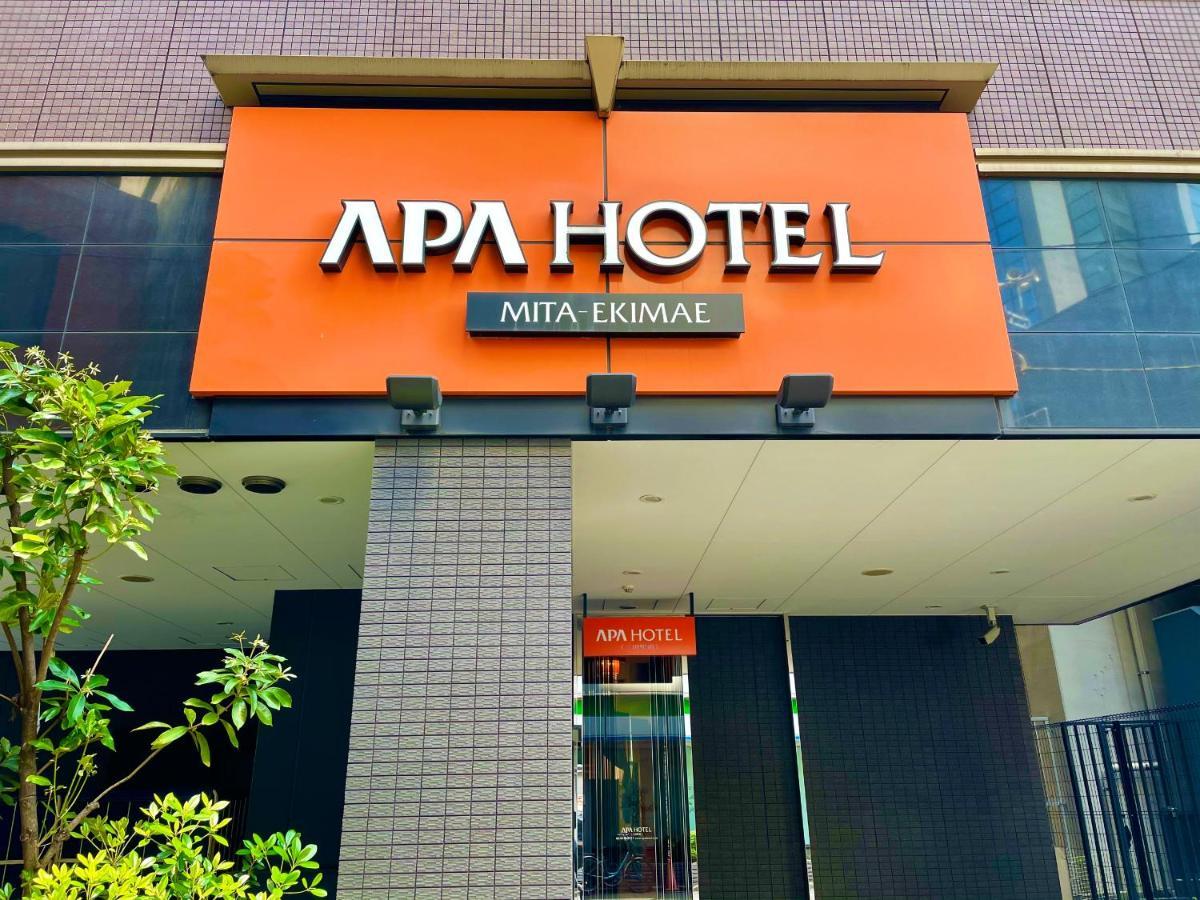 APA Hotel Mita-Ekimae Präfektur Tokio Exterior foto