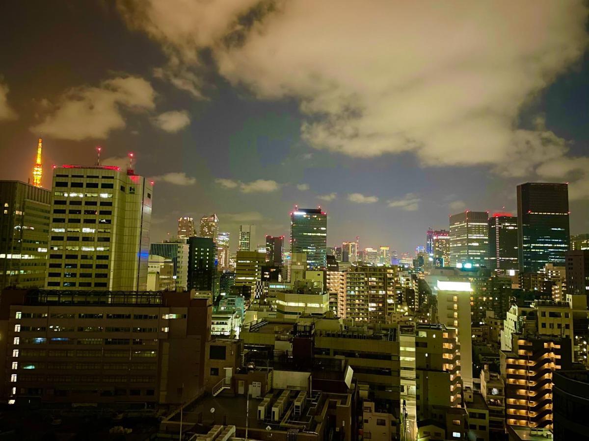 APA Hotel Mita-Ekimae Präfektur Tokio Exterior foto