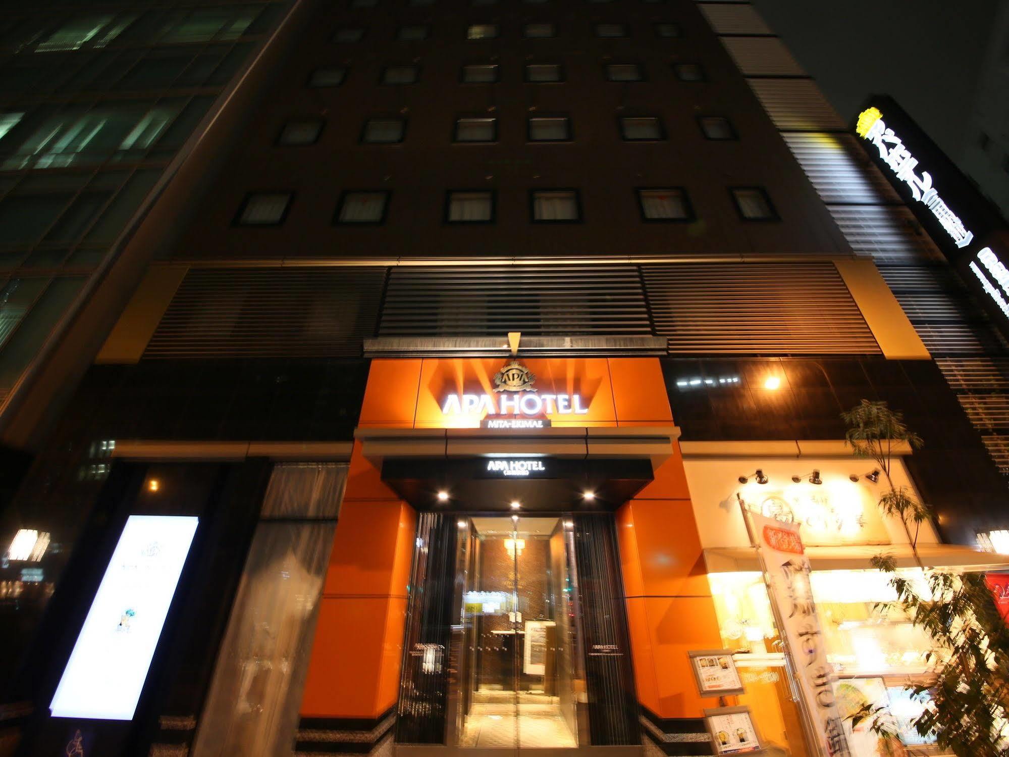 APA Hotel Mita-Ekimae Präfektur Tokio Exterior foto
